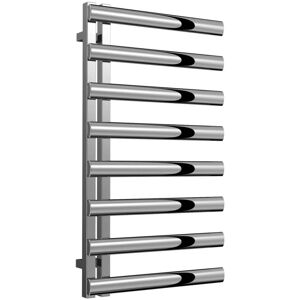 Reina - Cavo Designer Heated Towel Rail 880mm h x 500mm w Polished Stainless Steel Reina - Cavo Designer Heated Towel Rail 880mm h x 500mm w Polished Stainless Steel