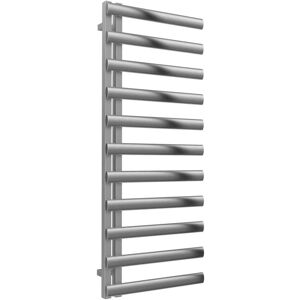 Reina - Cavo Designer Heated Towel Rail 1230mm h x 500mm w Brushed Stainless Steel Reina - Cavo Designer Heated Towel Rail 1230mm h x 500mm w Brushed Stainless Steel