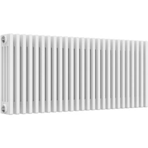 Reina - Colona 4 Column Horizontal Radiator 500mm h x 1190mm w - White Reina - Colona 4 Column Horizontal Radiator 500mm h x 1190mm w - White