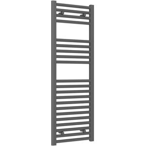 Reina - Diva Flat Heated Towel Rail 1200mm h x 400mm w Anthracite Reina - Diva Flat Heated Towel Rail 1200mm h x 400mm w Anthracite
