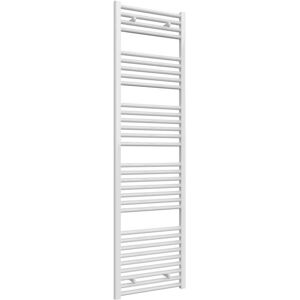 Reina - Diva Straight Heated Towel Rail 1800mm h x 500mm w White Reina - Diva Straight Heated Towel Rail 1800mm h x 500mm w White