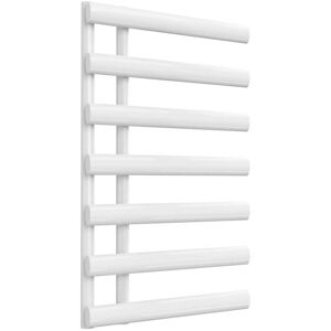 Reina - Grace Designer Heated Towel Rail 780mm h x 500mm w White Reina - Grace Designer Heated Towel Rail 780mm h x 500mm w White