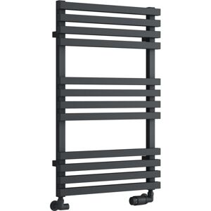 Reina - Kale Designer Heated Towel Rail 816mm h x 500mm w - Anthracite Reina - Kale Designer Heated Towel Rail 816mm h x 500mm w - Anthracite