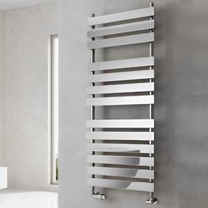 Reina - Trento Flat Panel Heated Towel Rail 950mm h x 500mm w Chrome Reina - Trento Flat Panel Heated Towel Rail 950mm h x 500mm w Chrome