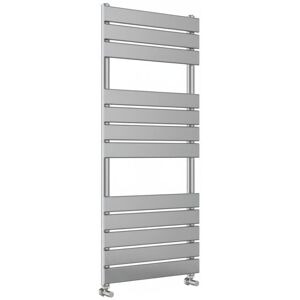 MANISSA Richmond Heated Towel Rail Chrome Flat Panel 500mm W x 1200mm H Bathroom Towel Radiator Central Heating MANISSA Richmond Heated Towel Rail Chrome Flat Panel 500mm W x 1200mm H Bathroom Towel Radiator Central Heating