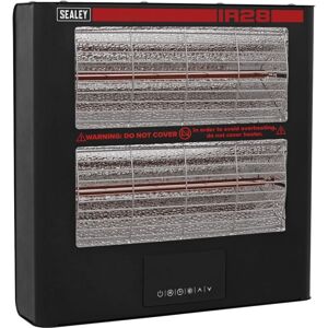 Sealey Ir28 Wall Mount Infrared Heater - 2.8kW - Infrared Quartz Sealey Ir28 Wall Mount Infrared Heater - 2.8kW - Infrared Quartz