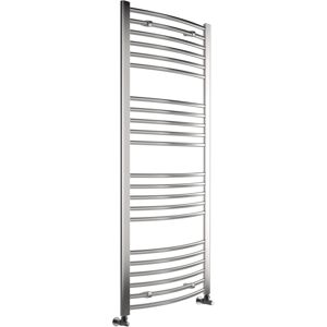 Signature - Paragon Curved Heated Towel Rail 1600mm h x 600mm w - Chrome Signature - Paragon Curved Heated Towel Rail 1600mm h x 600mm w - Chrome