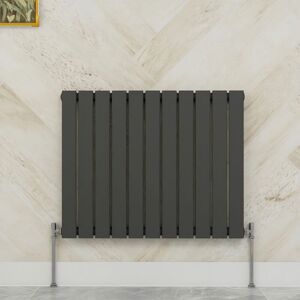 Sky Bathroom - 600x748mm Single Anthracite Horizontal Flat Panel Radiator Designer Central Heating Radiator Sky Bathroom - 600x748mm Single Anthracite Horizontal Flat Panel Radiator Designer Central Heating Radiator