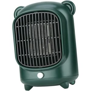 Aiperq - Space Heater, 500W Mini Electric Radiator Heater, 2 Modes Bathroom Fan Heater, Overheat and Tilt Protection for Bedroom, Home Office (Green) Aiperq - Space Heater, 500W Mini Electric Radiator Heater, 2 Modes Bathroom Fan Heater, Overheat and Tilt Protection for Bedroom, Home Office (Green)