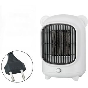 Aiperq - Space Heater, 500W Mini Electric Radiator Heater, 2 Modes Bathroom Fan Heater, Overheat and Tilt Protection for Bedroom, Home Office (White) Aiperq - Space Heater, 500W Mini Electric Radiator Heater, 2 Modes Bathroom Fan Heater, Overheat and Tilt Protection for Bedroom, Home Office (White)