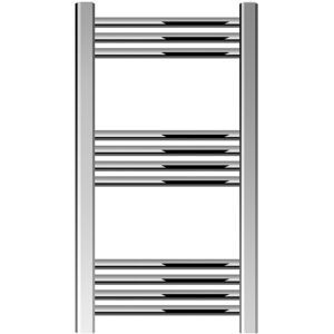 Balterley - Straight Heated Heated Towel Rail Radiator, 199W, 400 x 800mm, Chrome Balterley - Straight Heated Heated Towel Rail Radiator, 199W, 400 x 800mm, Chrome