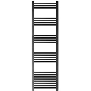 Balterley - Straight Heated Heated Towel Rail Radiator, 732W, 400 x 1600mm, Matt Black Balterley - Straight Heated Heated Towel Rail Radiator, 732W, 400 x 1600mm, Matt Black