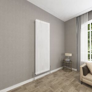 SKY - Traditional Cast Iron Style Radiator Vertical 3 Column White 1800x560mm SKY - Traditional Cast Iron Style Radiator Vertical 3 Column White 1800x560mm