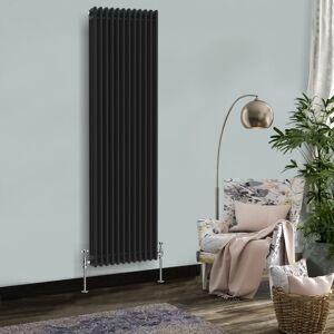 NRG - Traditional Vintage Cast Iron Style Radiator Black 3 Column 1800 x 562mm NRG - Traditional Vintage Cast Iron Style Radiator Black 3 Column 1800 x 562mm