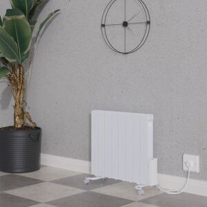 NRG - Electric Oil Filled Radiator WiFi Timer Portable Wall Mounted Thermostat Heater White 1500W NRG - Electric Oil Filled Radiator WiFi Timer Portable Wall Mounted Thermostat Heater White 1500W