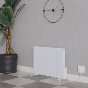 NRG - Electric Oil Filled Radiator WiFi Timer Portable Wall Mounted Thermostat Heater White 1800W NRG - Electric Oil Filled Radiator WiFi Timer Portable Wall Mounted Thermostat Heater White 1800W