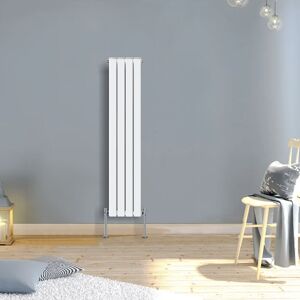 Warmehaus - 1600x274mm Vertical Radiator Flat Panel Double White Warmehaus - 1600x274mm Vertical Radiator Flat Panel Double White