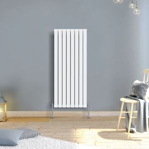 Warmehaus - 1600x546mm Vertical Radiator Flat Panel Single White Warmehaus - 1600x546mm Vertical Radiator Flat Panel Single White