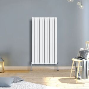Warmehaus - 1600x682mm Vertical Radiator Flat Panel Double White Warmehaus - 1600x682mm Vertical Radiator Flat Panel Double White