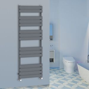 Warmehaus - 1600x600mm Flat Panel Heated Towel Rail Central Heating Towel Warmer for Bathroom Kitchen Anthracite Warmehaus - 1600x600mm Flat Panel Heated Towel Rail Central Heating Towel Warmer for Bathroom Kitchen Anthracite