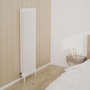 Warmehaus - 1800x560mm Vertical Traditional 4 Column White Radiator Warmehaus - 1800x560mm Vertical Traditional 4 Column White Radiator