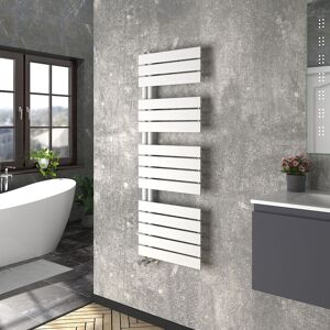 Warmehaus - Heated Towel Radiator Flat Panel White 1380x500mm Warmehaus - Heated Towel Radiator Flat Panel White 1380x500mm