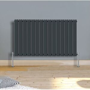 Warmehaus - Horizontal Radiator Flat 600 x 1022mm Double Anthracite Warmehaus - Horizontal Radiator Flat 600 x 1022mm Double Anthracite