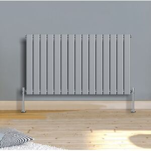 Warmehaus - Horizontal Radiator Flat Panel Single Chrome 600x1022mm Warmehaus - Horizontal Radiator Flat Panel Single Chrome 600x1022mm