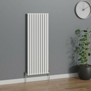 Vertical Oval Single Panel White Radiator 1600x590mm - Warmehaus Vertical Oval Single Panel White Radiator 1600x590mm - Warmehaus