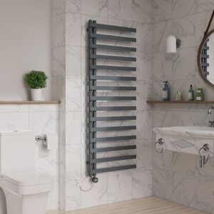 Warmehaus - Flat Touch Screen Electric Towel Rail 1600x600mm Sand Grey Warmehaus - Flat Touch Screen Electric Towel Rail 1600x600mm Sand Grey