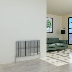 Warmehaus Chrome Radiator Flat Panel Horizontal Single 600x1020mm Warmehaus Chrome Radiator Flat Panel Horizontal Single 600x1020mm