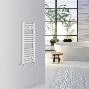 Warmehaus - Straight Bathroom Heated Towel Rail Warmer Radiator Central Heating 800x300mm White Warmehaus - Straight Bathroom Heated Towel Rail Warmer Radiator Central Heating 800x300mm White