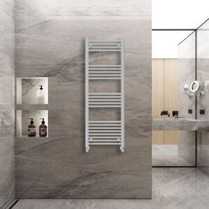 Warmehaus - Chrome Straight Bathroom Heated Radiator 1400x500mm Warmehaus - Chrome Straight Bathroom Heated Radiator 1400x500mm