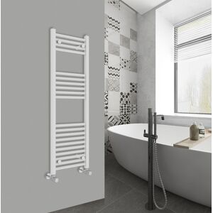Warmehaus - Straight White Bathroom Ladder Radiator 1200x400mm Warmehaus - Straight White Bathroom Ladder Radiator 1200x400mm