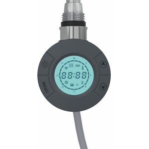 WARMEHAUS Smart WiFi Thermostatic Towel Rail Electric Heating Element with Timer lcd Display, Child Lock Function Dual Fuel for Bathroom Heated Towel Rails and WARMEHAUS Smart WiFi Thermostatic Towel Rail Electric Heating Element with Timer lcd Display, Child Lock Function Dual Fuel for Bathroom Heated Towel Rails and