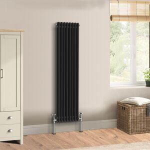 Warmehaus - Traditional Black Radiator Double Column 1500 x 380mm Warmehaus - Traditional Black Radiator Double Column 1500 x 380mm