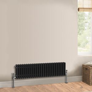 Warmehaus Traditional Black Radiator Triple Column 300 x 1192mm Warmehaus Traditional Black Radiator Triple Column 300 x 1192mm