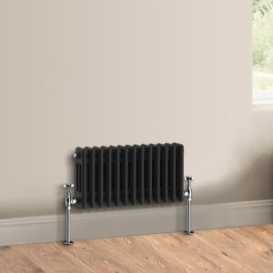 Warmehaus - Traditional Black Radiator Triple Column 300 x 607mm Warmehaus - Traditional Black Radiator Triple Column 300 x 607mm