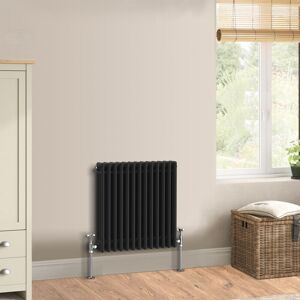 Warmehaus - Traditional Black Radiator Triple Column 600 x 607mm Warmehaus - Traditional Black Radiator Triple Column 600 x 607mm