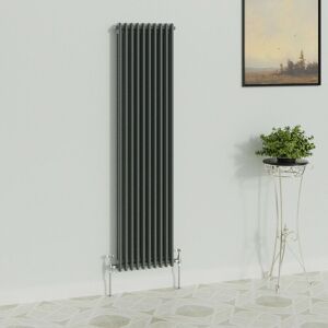Warmehaus - Traditional Radiator Anthracite 2 Column 1800x470mm Warmehaus - Traditional Radiator Anthracite 2 Column 1800x470mm