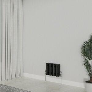 Traditional Radiator Black Triple Column 300x427mm - Warmehaus Traditional Radiator Black Triple Column 300x427mm - Warmehaus