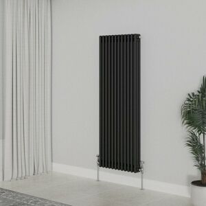 WarmeHaus Traditional Radiator Black Triple Column 1500x562mm WarmeHaus Traditional Radiator Black Triple Column 1500x562mm