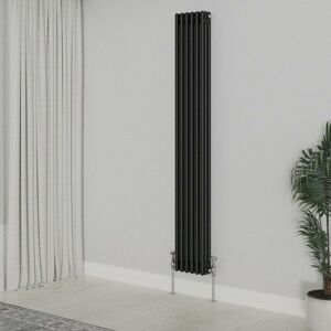 Warmehaus - Traditional Radiator Black Triple Column 1800x292mm Warmehaus - Traditional Radiator Black Triple Column 1800x292mm