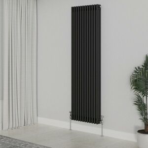 Warmehaus - Traditional Radiator Black Triple Column 1800x562mm Warmehaus - Traditional Radiator Black Triple Column 1800x562mm