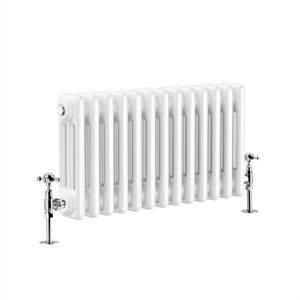 Warmehaus Traditional Triple Column White Radiator 300 x 605mm Warmehaus Traditional Triple Column White Radiator 300 x 605mm