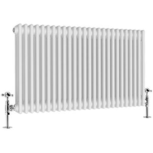 Warmehaus - Traditional Triple Column White Radiator 600 x 1190mm Warmehaus - Traditional Triple Column White Radiator 600 x 1190mm