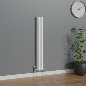 Warmehaus - Traditional Radiator White Triple Column 1500x202mm Warmehaus - Traditional Radiator White Triple Column 1500x202mm