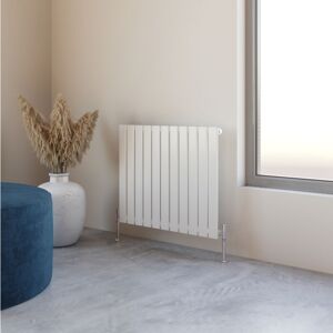 Acezanble - 600x748mm Single White Horizontal Flat Panel Central Heating Designer Radiator Acezanble - 600x748mm Single White Horizontal Flat Panel Central Heating Designer Radiator