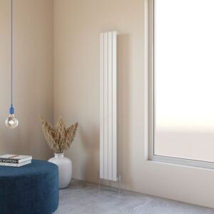 Acezanble - 1800x272mm Single White Vertical Flat Panel Central Heating Designer Radiator Acezanble - 1800x272mm Single White Vertical Flat Panel Central Heating Designer Radiator