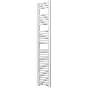 ADIGE RADIATORS White Heated Towel Rail - Narrow 300mm Wide 1500mm High ADIGE RADIATORS White Heated Towel Rail - Narrow 300mm Wide 1500mm High